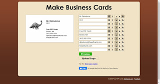 Business Card Robo
