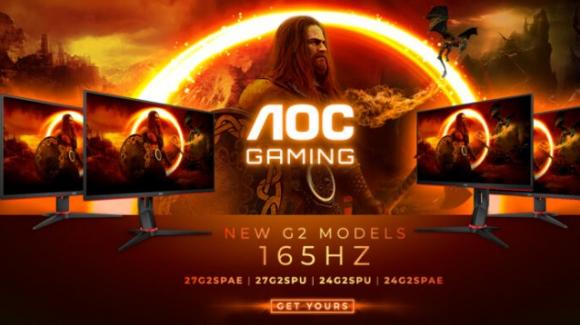 From AOC the new AGON gaming monitors, 24 and 27 ”, with 165 Hz