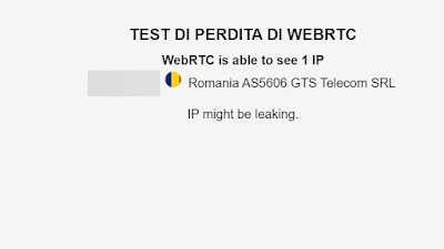 Leak WebRTC