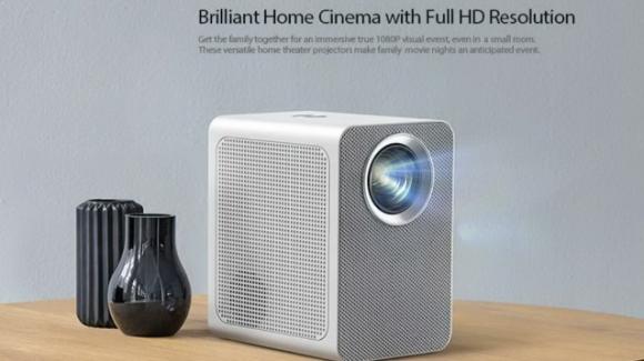 AUN ET50S: official the LED projector with FullHD and Android resolution