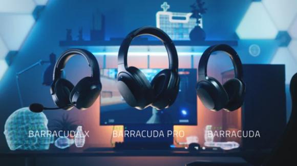 From Razer here are the new Barracuda and Barracuda Pro dual wireless headphones