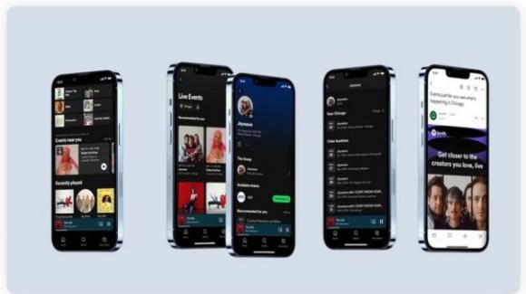 Spotify: content news, live event feeds, podcast ads agreement