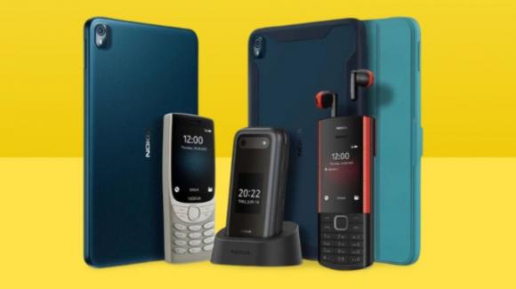 Nokia introduces a family tablet and three feature phones including the 5710 with hidden earbuds
