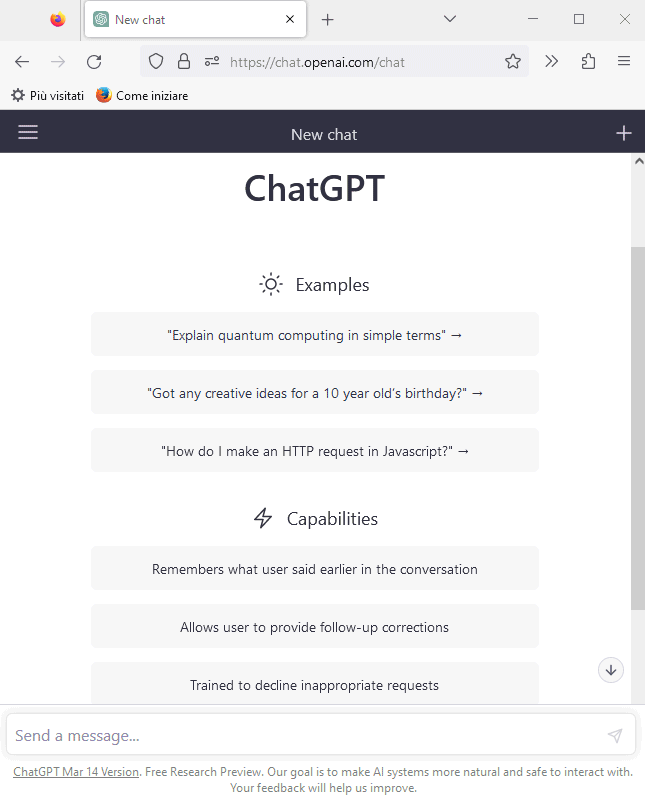 How to continue using ChatGPT in Italy, for free