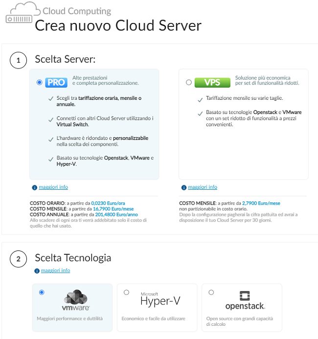 Cloud server: how to get performance guarantees at an affordable cost