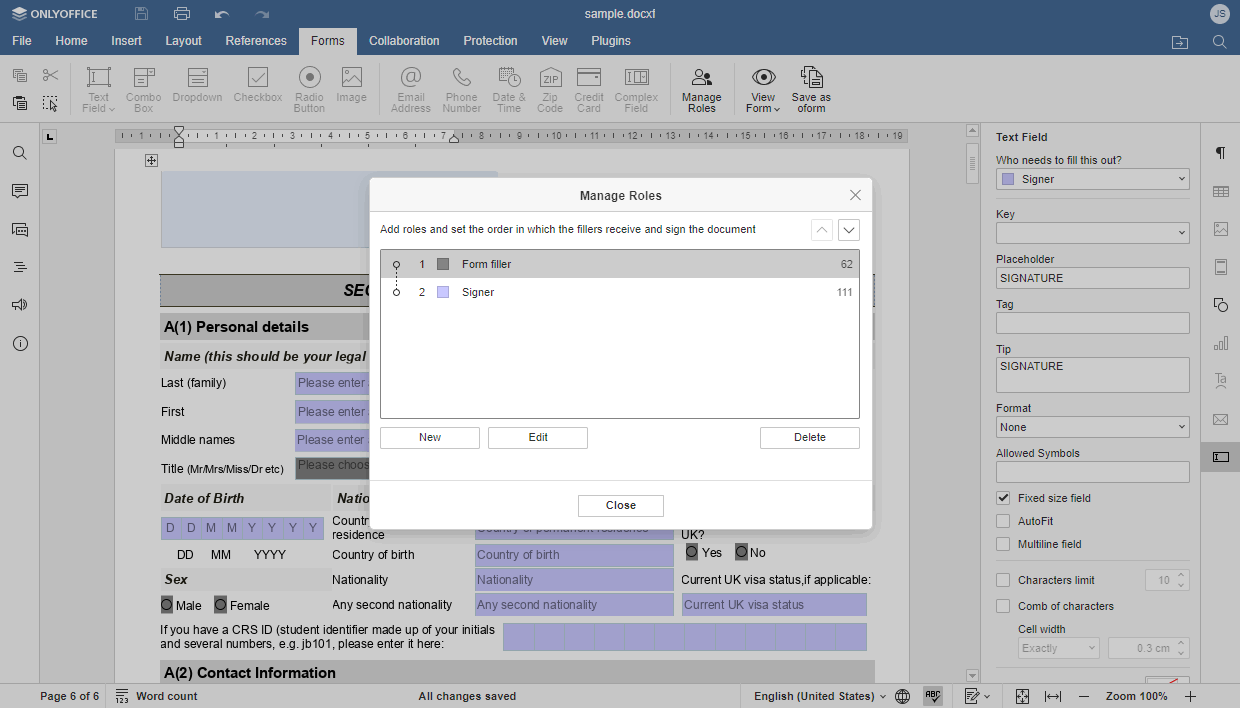 ONLYOFFICE Docs 7.3: the news of the office suite