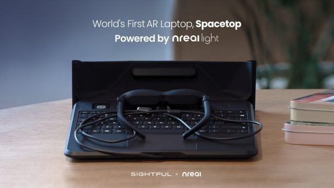 Sightful Spacetop: the notebook without a display that uses augmented reality
