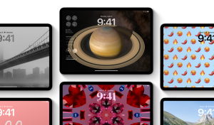 iPadOS 17 - Lock Screen