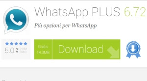do not install whatsapp plus