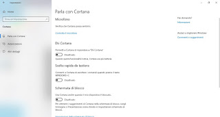 Cortana menu