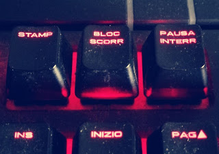 scroll and pause keys