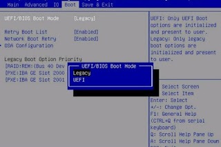 BIOS boot