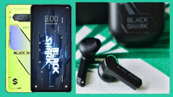 Black Shark features the mid-range Black Shark 5 RS and low-latency Fengming earphones