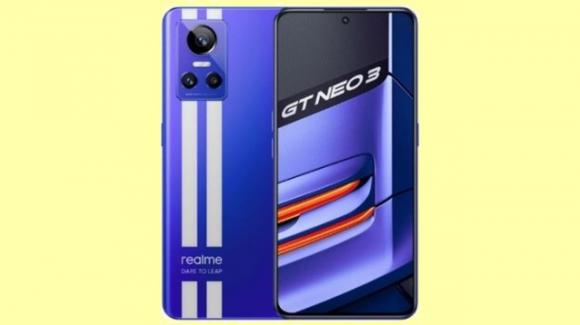 Realme GT Neo3: official top range with record 150W recharge