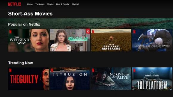 Netflix launches the section against films that are too long