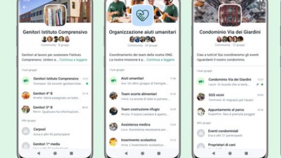 WhatsApp: Community tests and news for groups