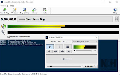 SoundTap Streaming Audio Recorder