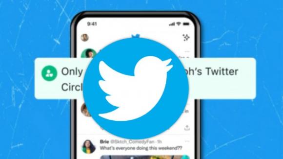 Twitter: the test of the Circle function extended to more users.  Here's how it works