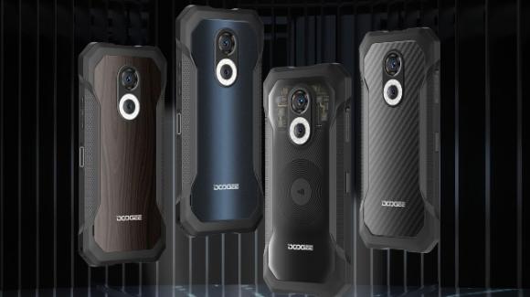 Doogee S61 and S61 Pro: rugged phones with transparent effect and LED ring are coming