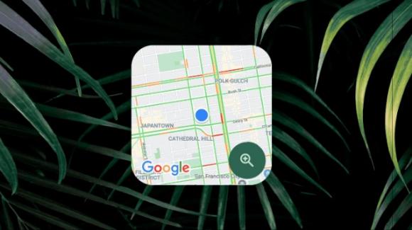 Google Maps: discovered future widget for nearby traffic