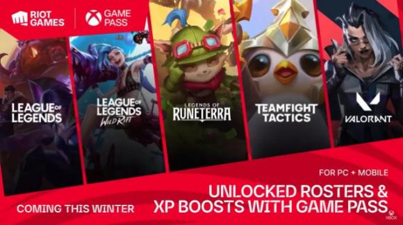 Riot Games and Game Pass partnership: many bonuses for PC and mobile games