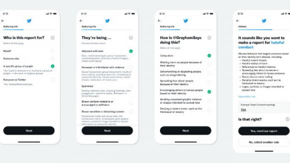 Twitter: the new tweet reporting system in global roll-out