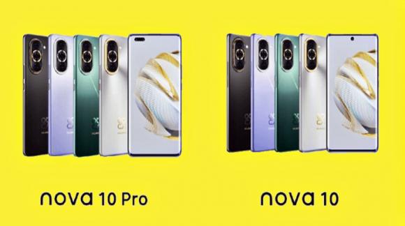 Huawei: many new features along with the standard Nova 10 and Nova 10 Pro