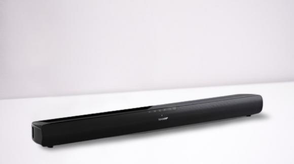 Sharp HT-SB100: the economic soundbar with 2.0 stereo sound is coming