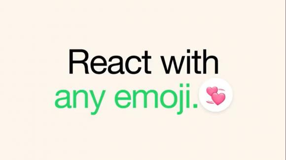 WhatsApp: from today it is possible to use any emoji for the Reactions