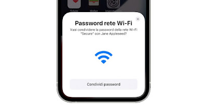 Password Wi-Fi iPhone
