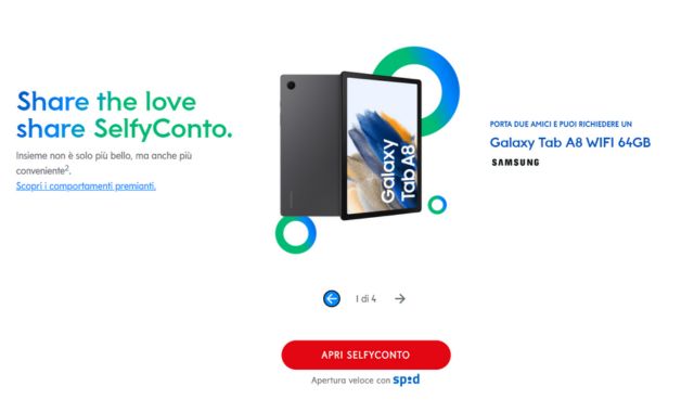 SelfyConto Galaxy Tab A8