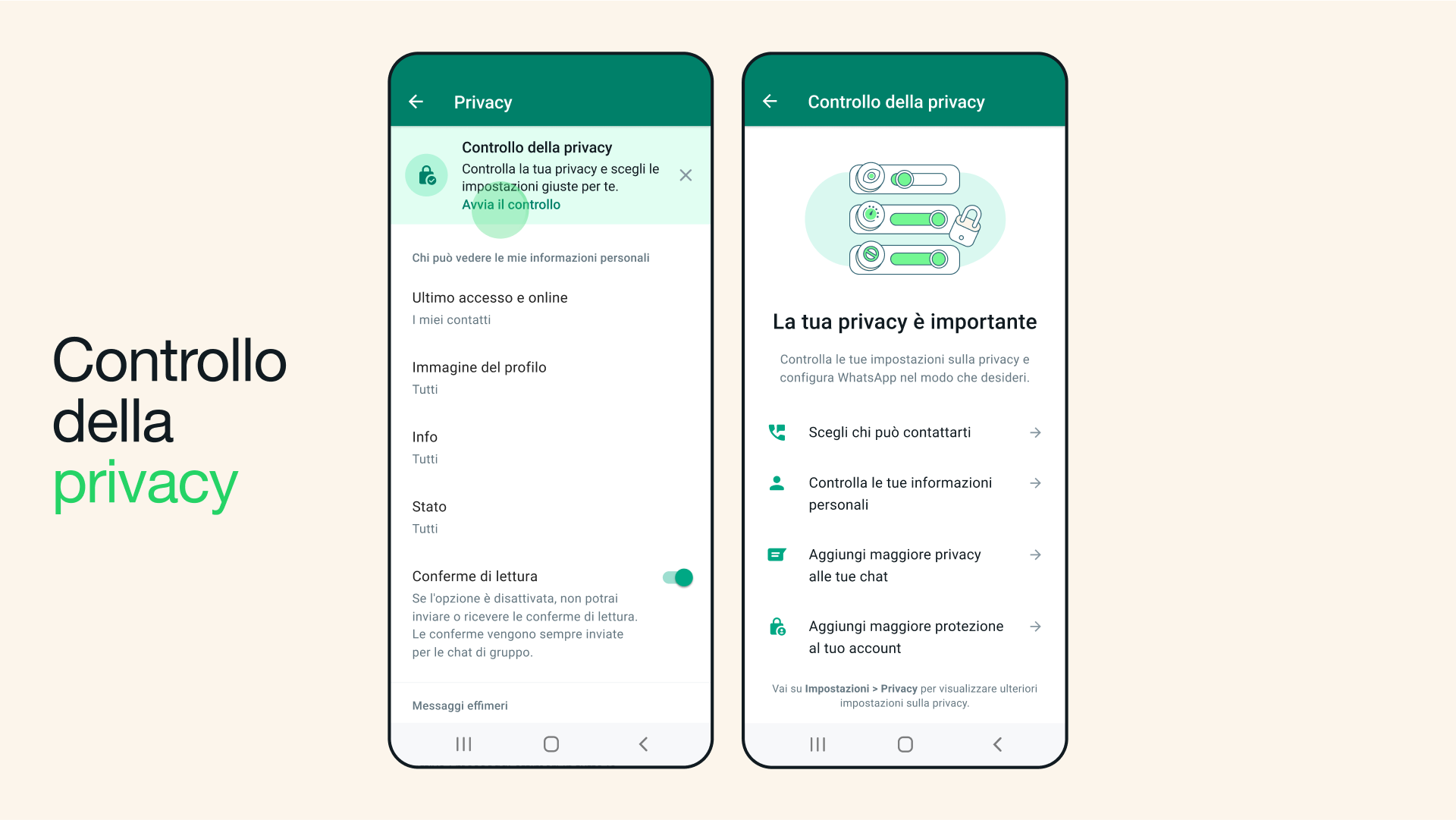 WhatsApp - Privacy Control