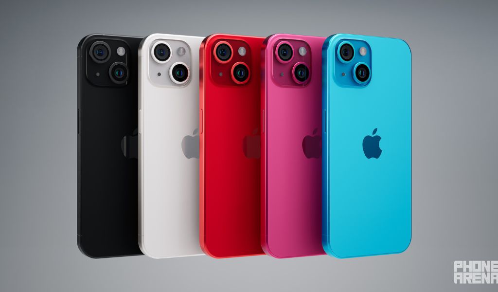 iPhone 15 and 15 Plus colors 