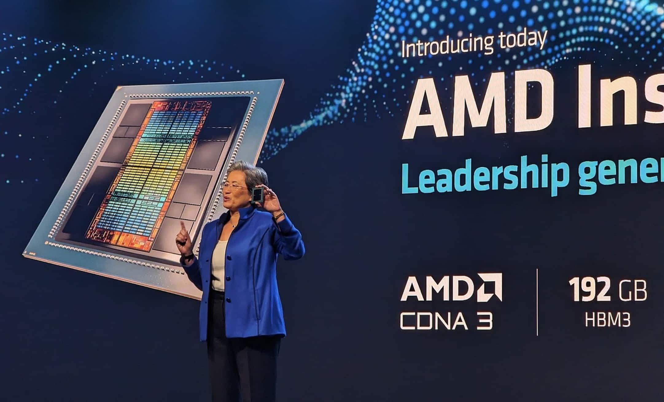 AMD unveils new AI chip: start the challenge with NVIDIA