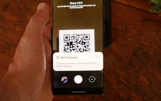 Android, reading QR codes will be very easy with the auto-zoom function