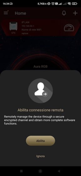 Asus GT6 router remote connection