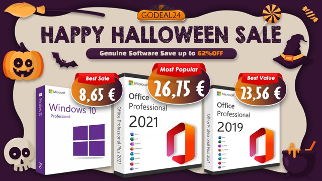 Halloween offers on GoDeal24
