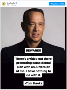Tom Hanks - Deepfake AI