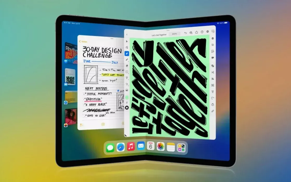 Foldable iPad: Apple could announce it in 2024