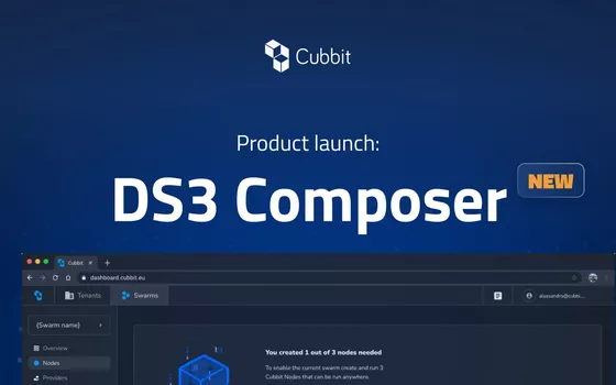 Cubbit DS3 Composer: Create your own cloud storage in minutes