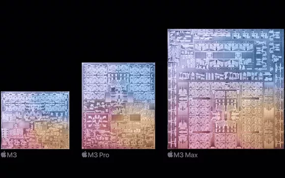 Differences between Apple M3 chips and their predecessors M1 and M2
