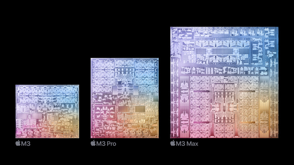 Gamma chip M3 - Apple