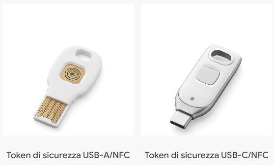 Google Titan, USB NFC