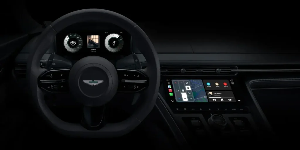 Next generation CarPlay - Aston Martin