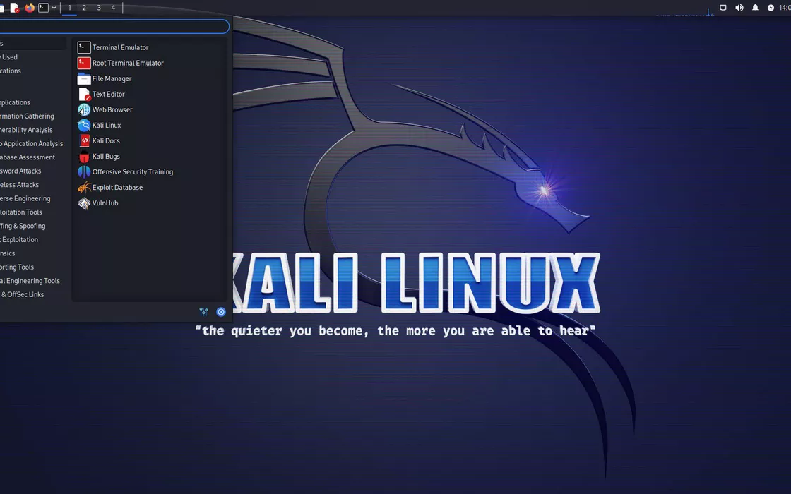 Kali Linux 2023.4: 15 new tools.  Guide to what's new