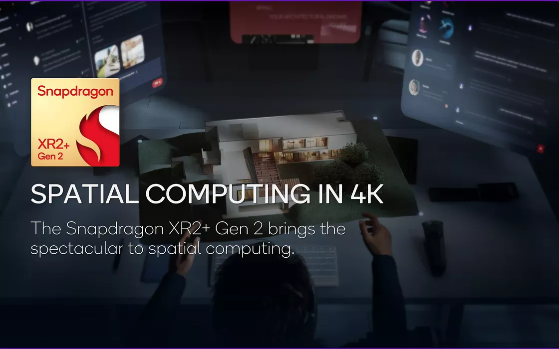 Google and Samsung mixed reality headsets with the Qualcomm Snapdragon XR2+ Gen 2 SoC