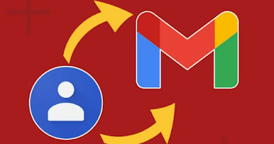 Saved Gmail contacts