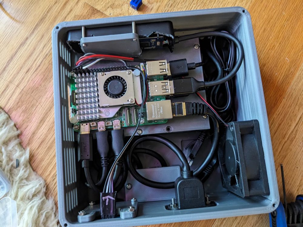 10TB Raspberry Pi NAS with 3D printed case