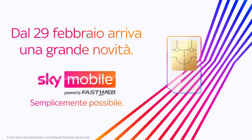Sky Mobile powered by Fastweb - Banner