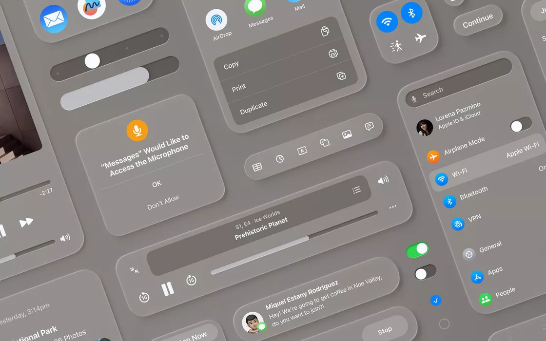 iOS 18 could have a new interface based on visionOS